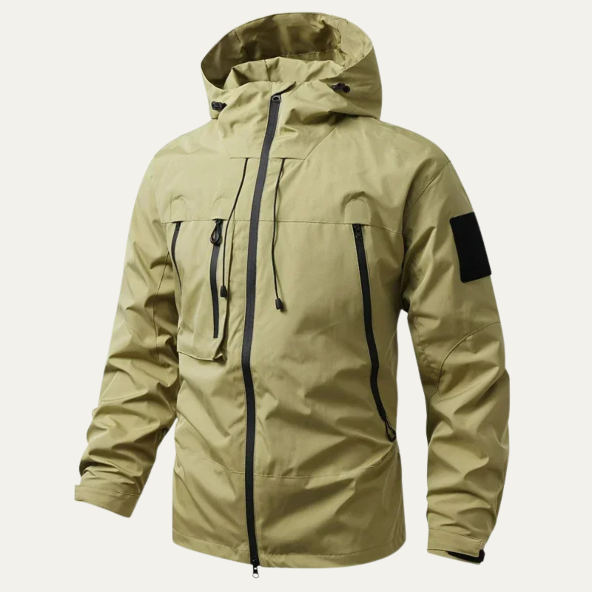 Toby | Sophisticated Lightweight Hooded Waterproof Jacket