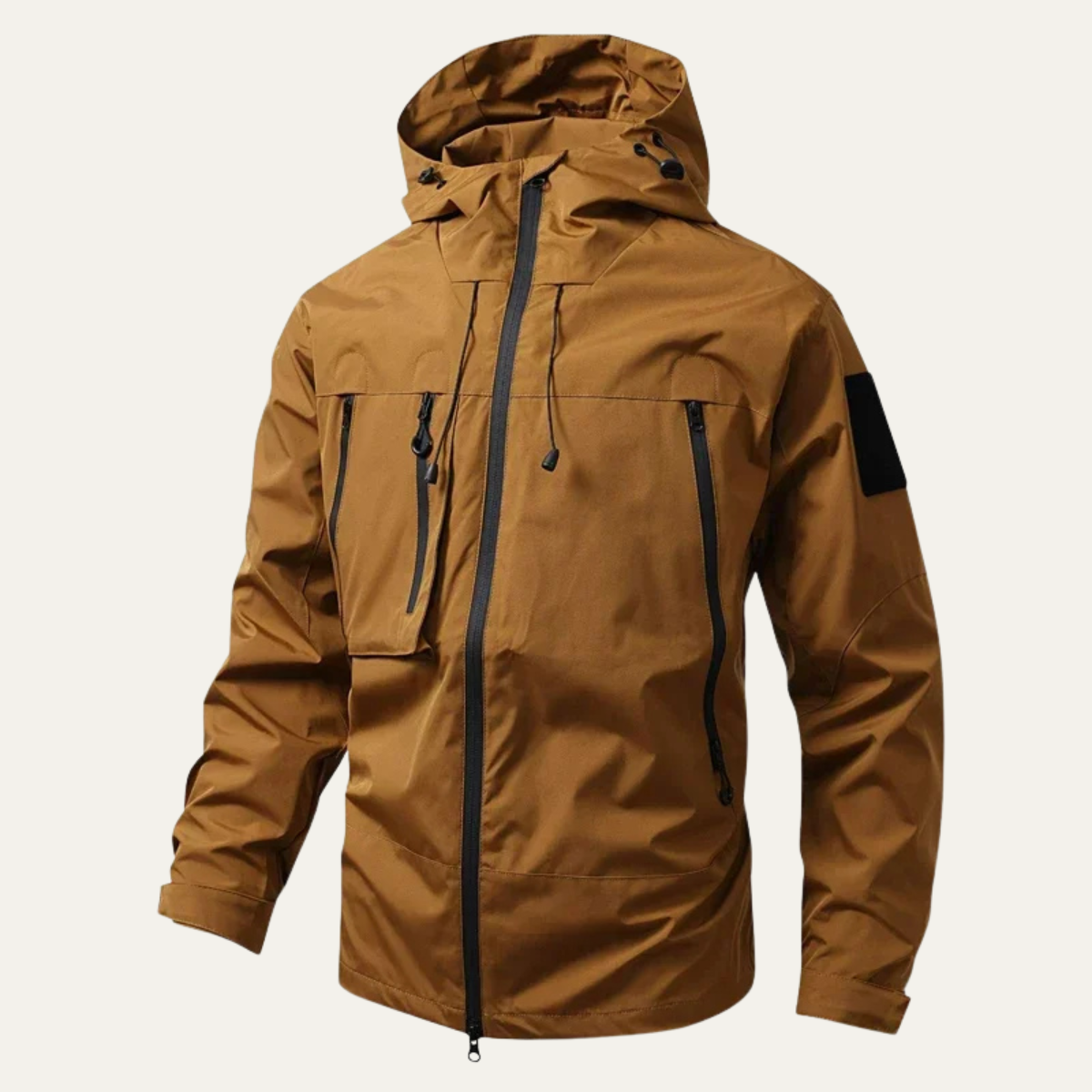 Toby | Sophisticated Lightweight Hooded Waterproof Jacket