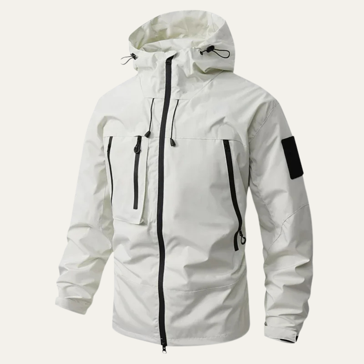 Toby | Sophisticated Lightweight Hooded Waterproof Jacket