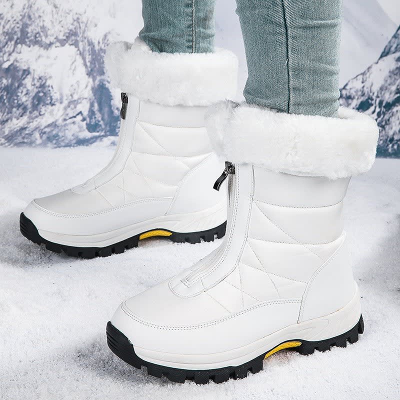 Violet | Timeless Waterproof Boots with Faux Fur Cuff