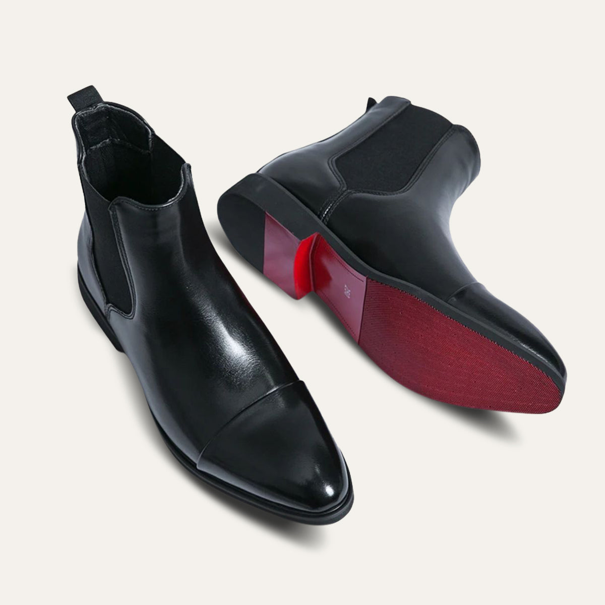 Yahya | Timeless Cap Toe Chelsea Mens Boots