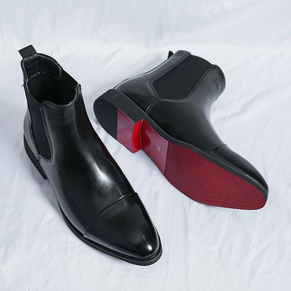 Yahya | Timeless Cap Toe Chelsea Mens Boots