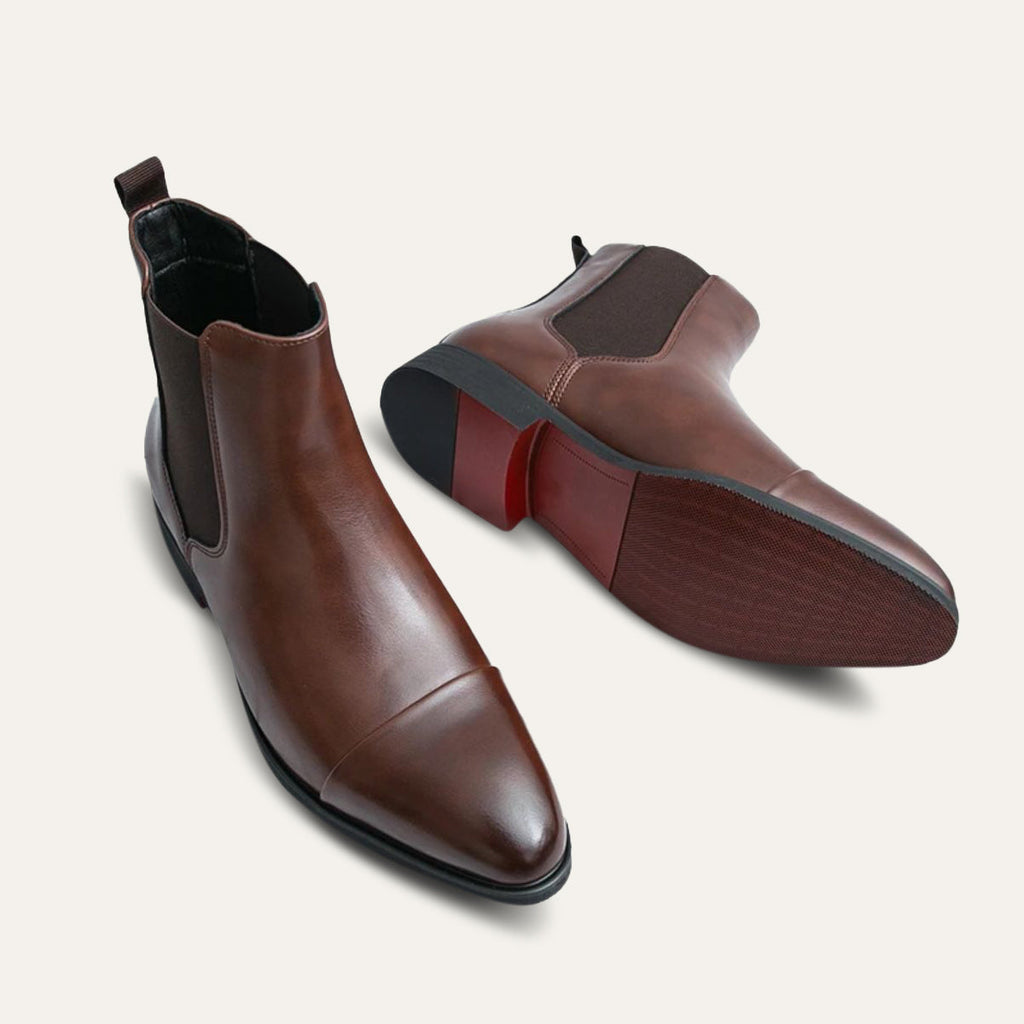Yahya | Timeless Cap Toe Chelsea Mens Boots