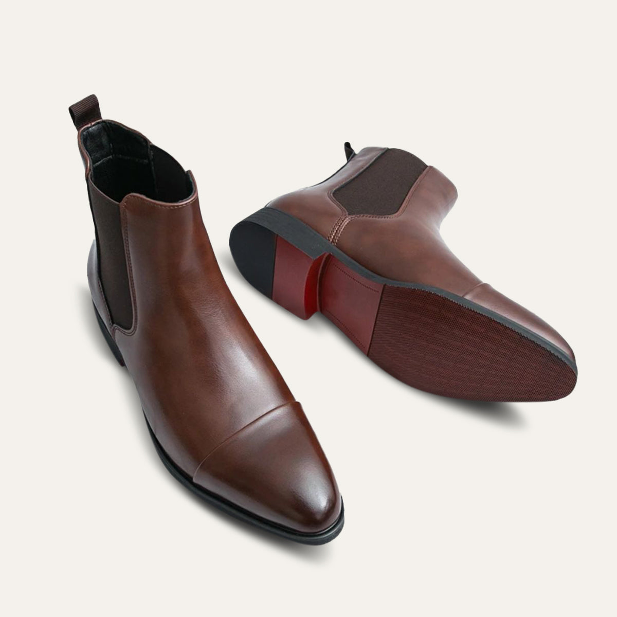 Yahya | Timeless Cap Toe Chelsea Mens Boots