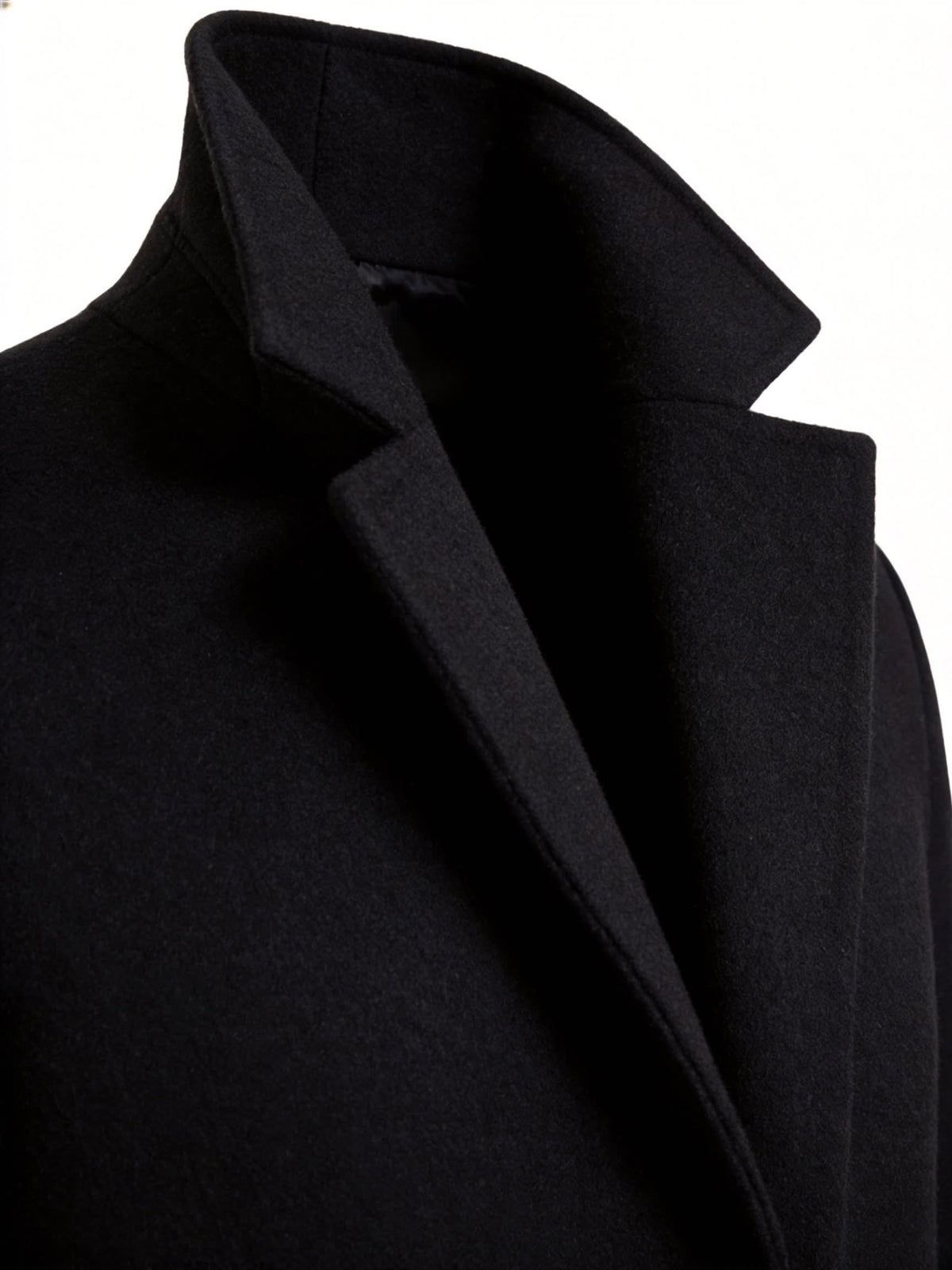 Zachary | Polished Tailored Longline Wool Coat