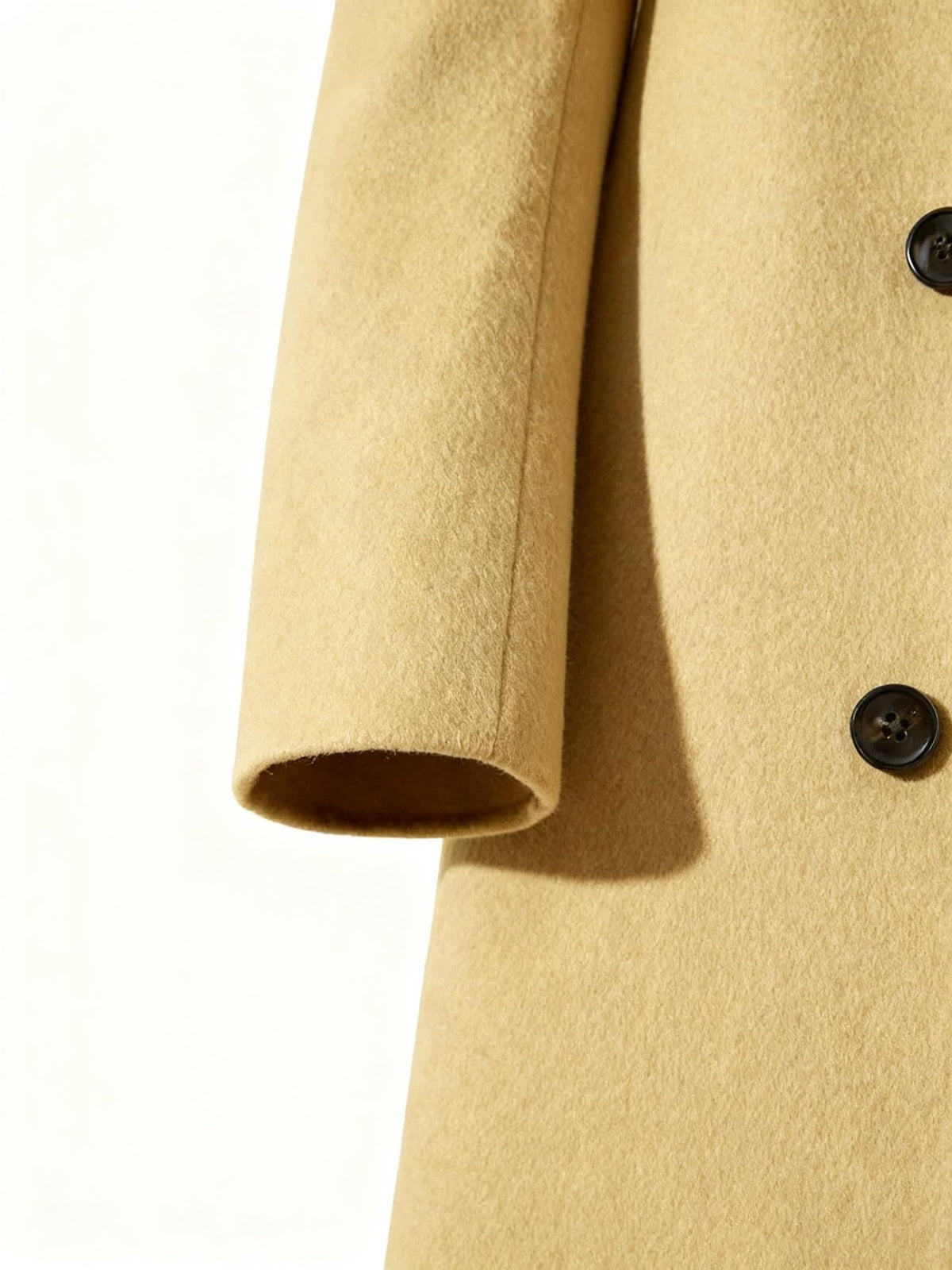 Zachary | Polished Tailored Longline Wool Coat