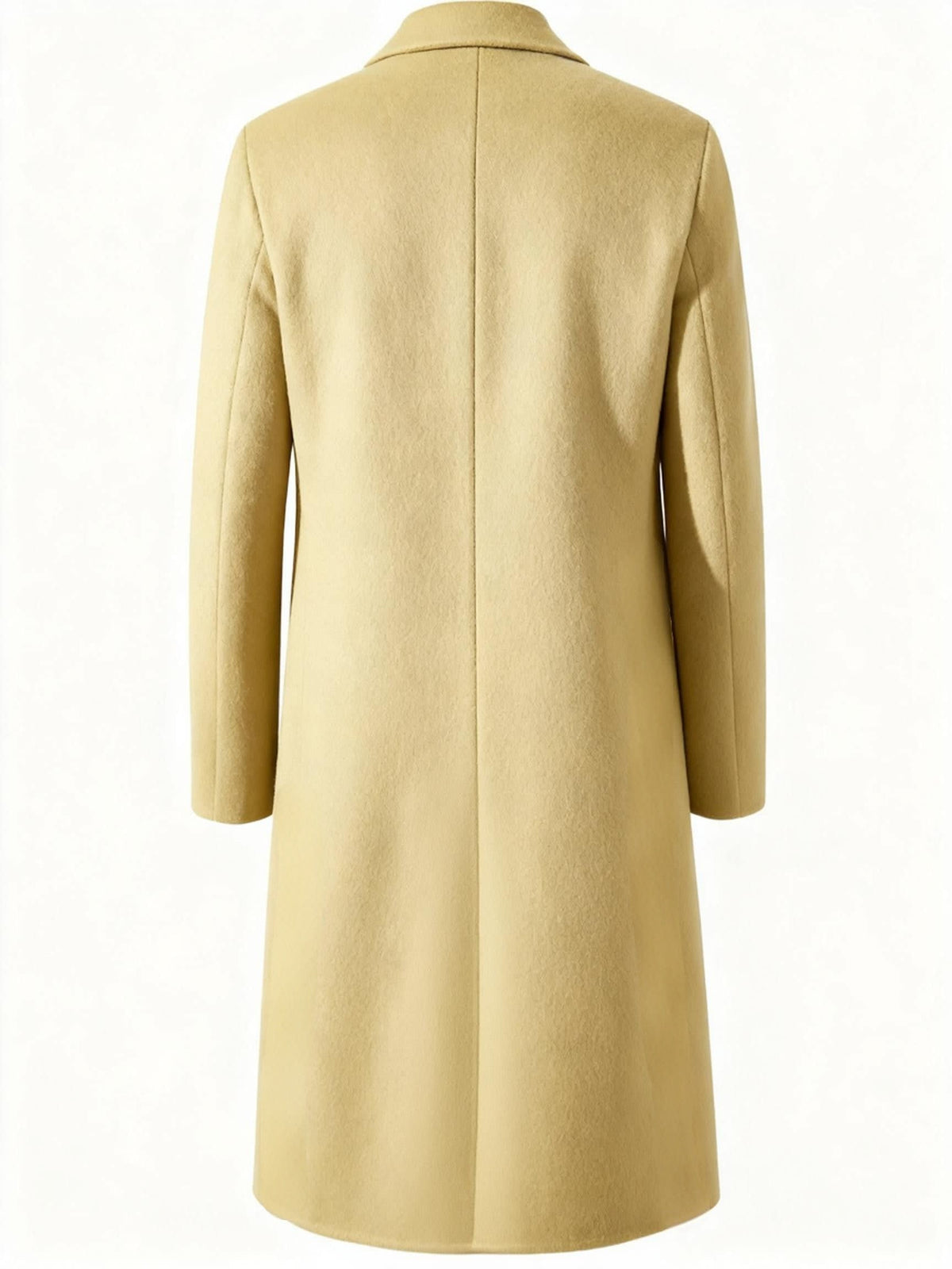Zachary | Polished Tailored Longline Wool Coat