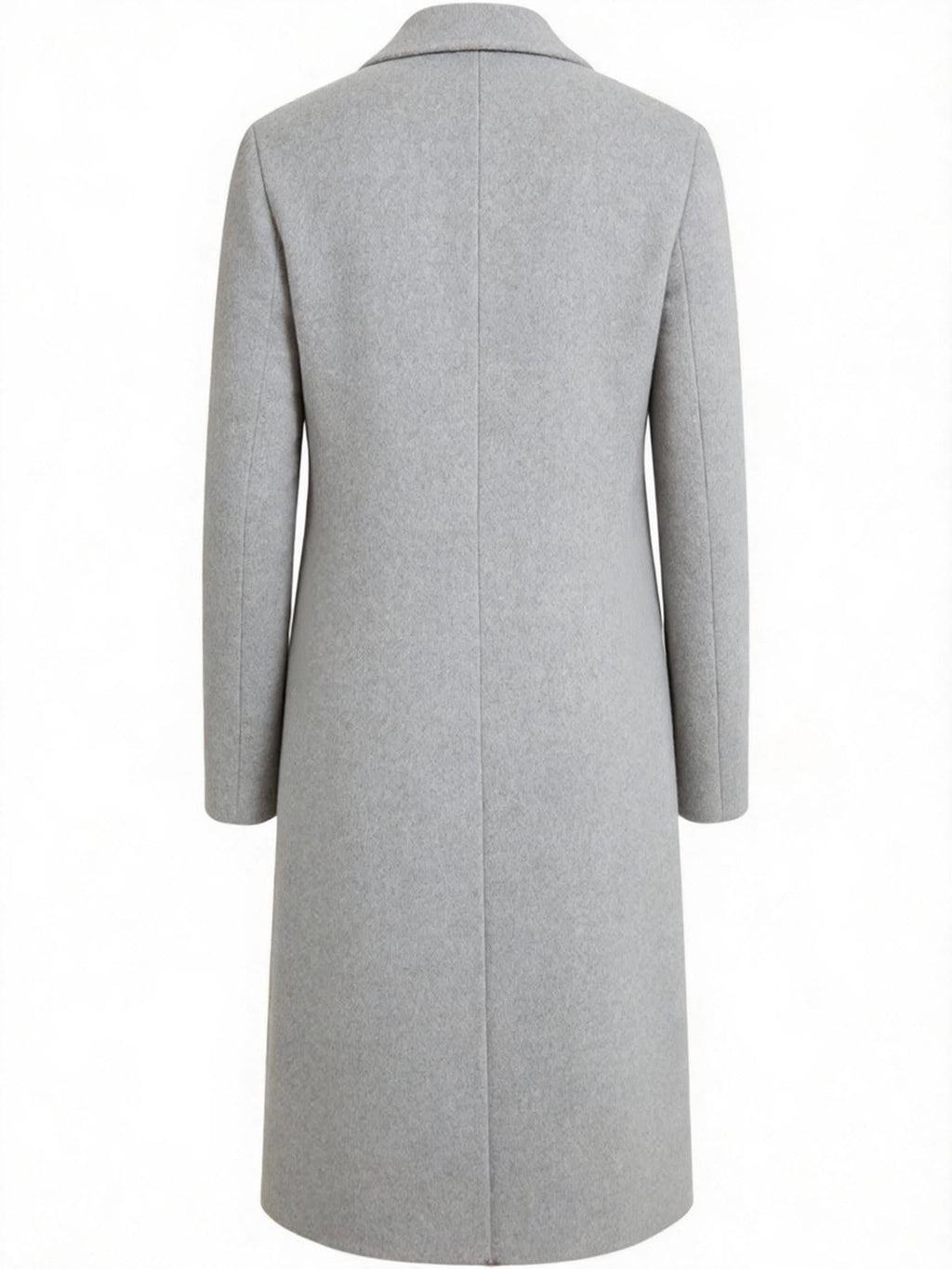 Zachary | Polished Tailored Longline Wool Coat