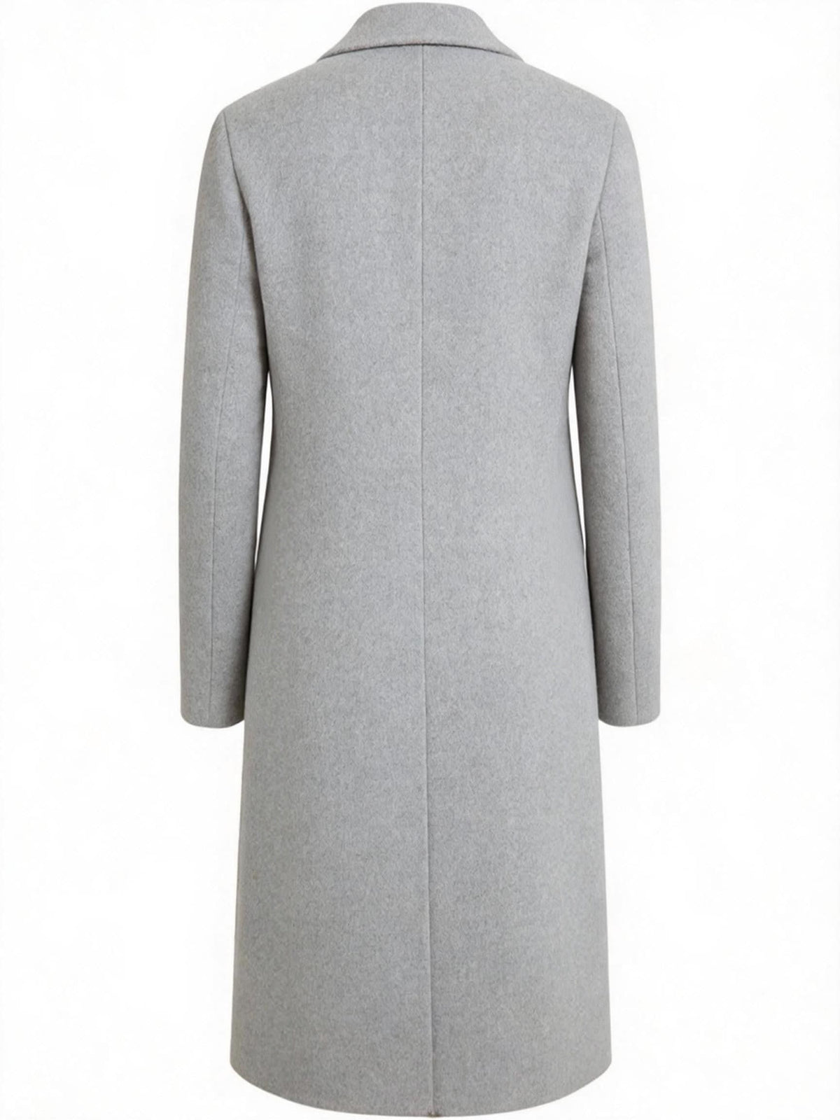 Zachary | Polished Tailored Longline Wool Coat