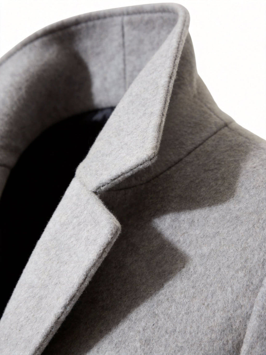 Zachary | Polished Tailored Longline Wool Coat