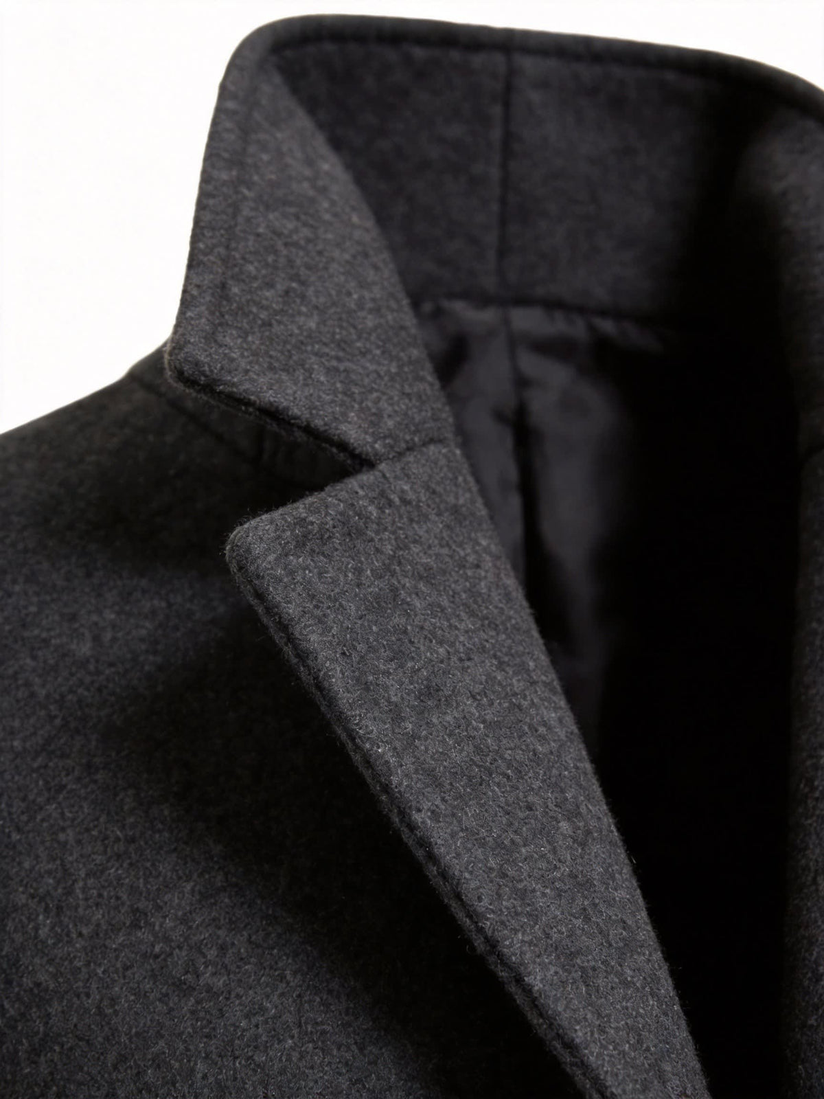 Zachary | Polished Tailored Longline Wool Coat