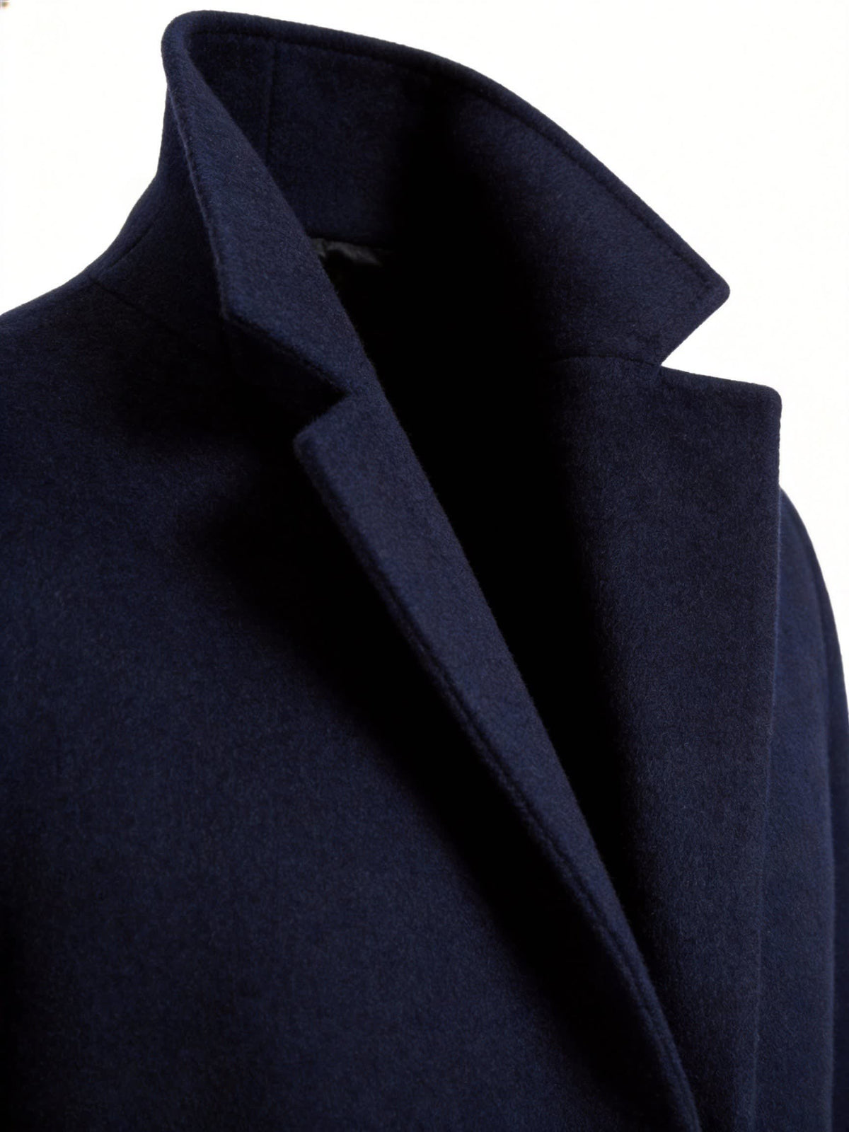 Zachary | Polished Tailored Longline Wool Coat