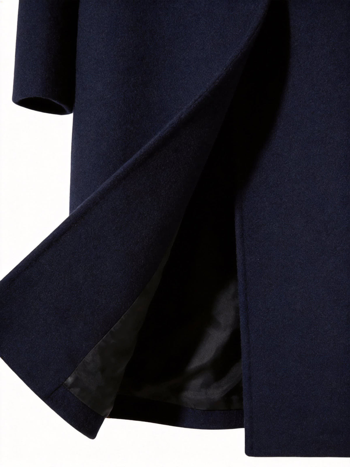Zachary | Polished Tailored Longline Wool Coat