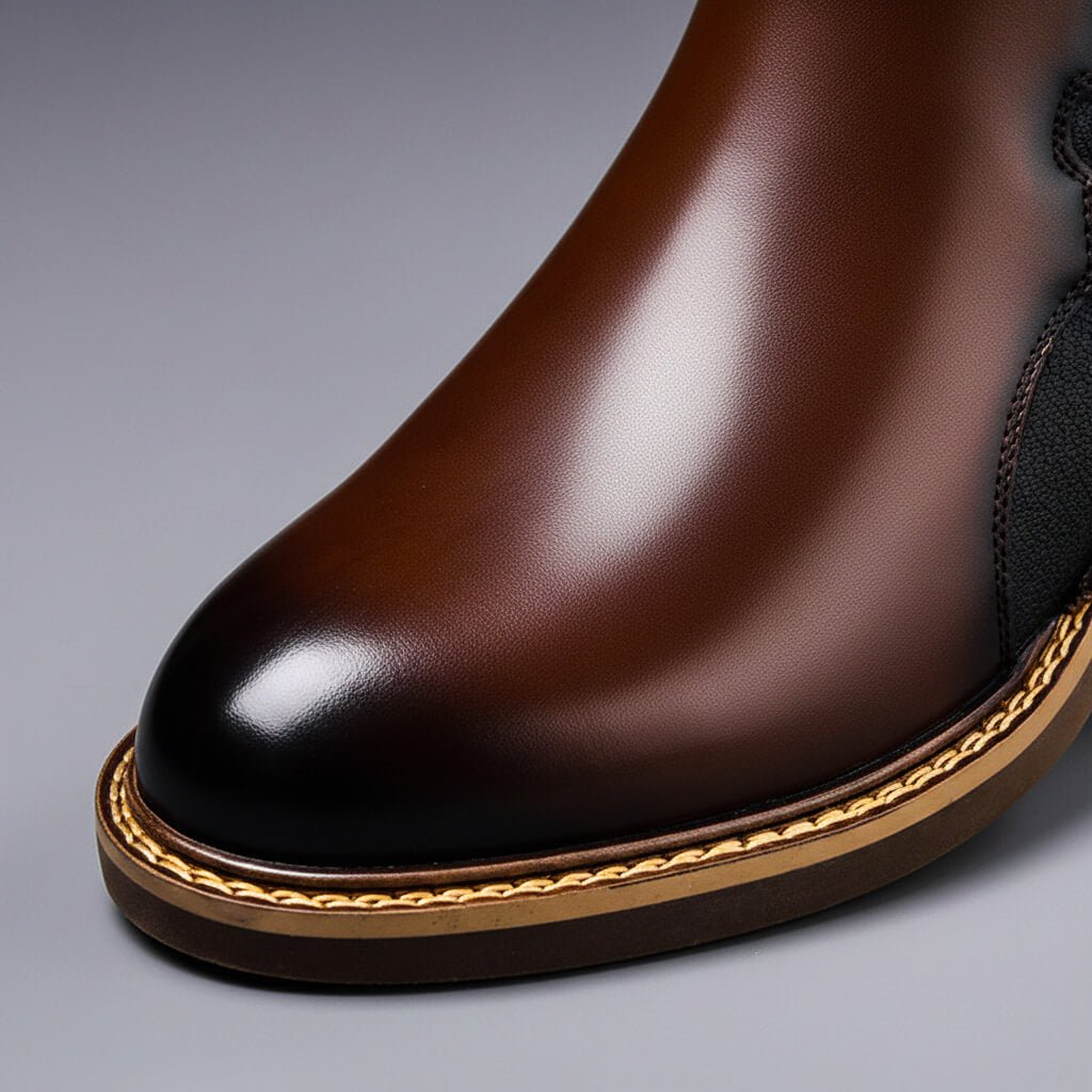 Zachary | Vintage Double Buckle Mens Boots