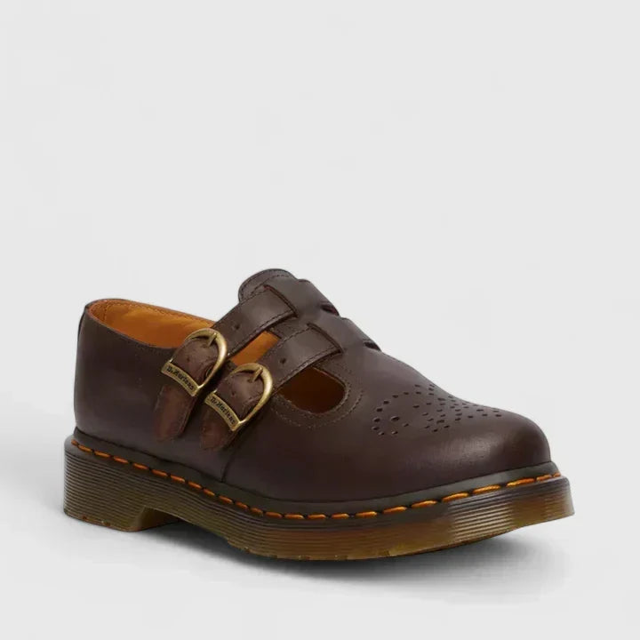 Zara | Chic Double Buckle Mary Jane Shoes with Chunky Sole