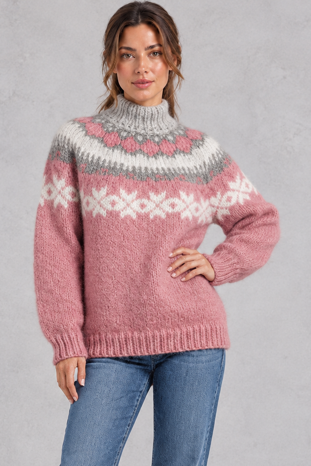 Zoe | Classic Fair Isle Christmas Jumper for Women