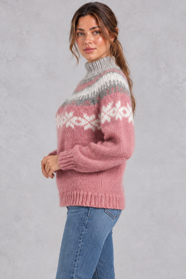 Zoe | Classic Fair Isle Christmas Jumper for Women