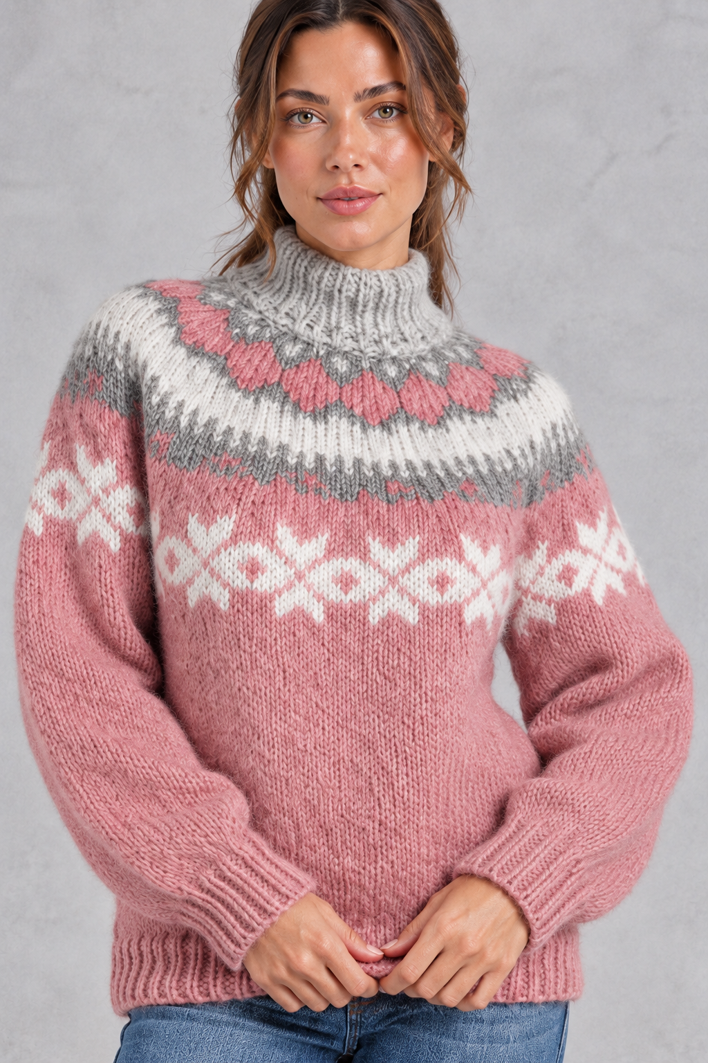 Zoe | Classic Fair Isle Christmas Jumper for Women