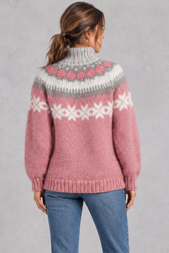 Zoe | Classic Fair Isle Christmas Jumper for Women